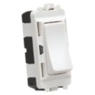 Knightsbridge  20AX Grid DP Control Switch White