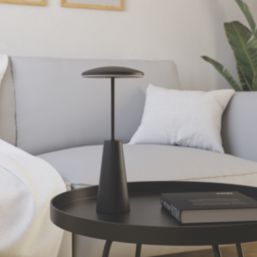 Eglo Piccola  Rechargeable LED Portable Table Lamp Black 270lm