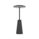 Eglo Piccola  Rechargeable LED Portable Table Lamp Black 270lm