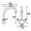 Bristan Lever Mono Mixer Chrome