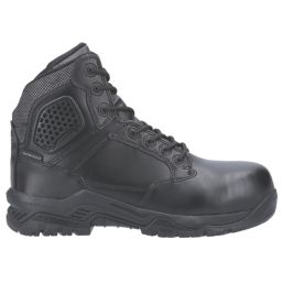 Magnum Strike Force 6.0 Side-Zip CT CP WP Uniform Size 8  Black Waterproof  Safety Boots