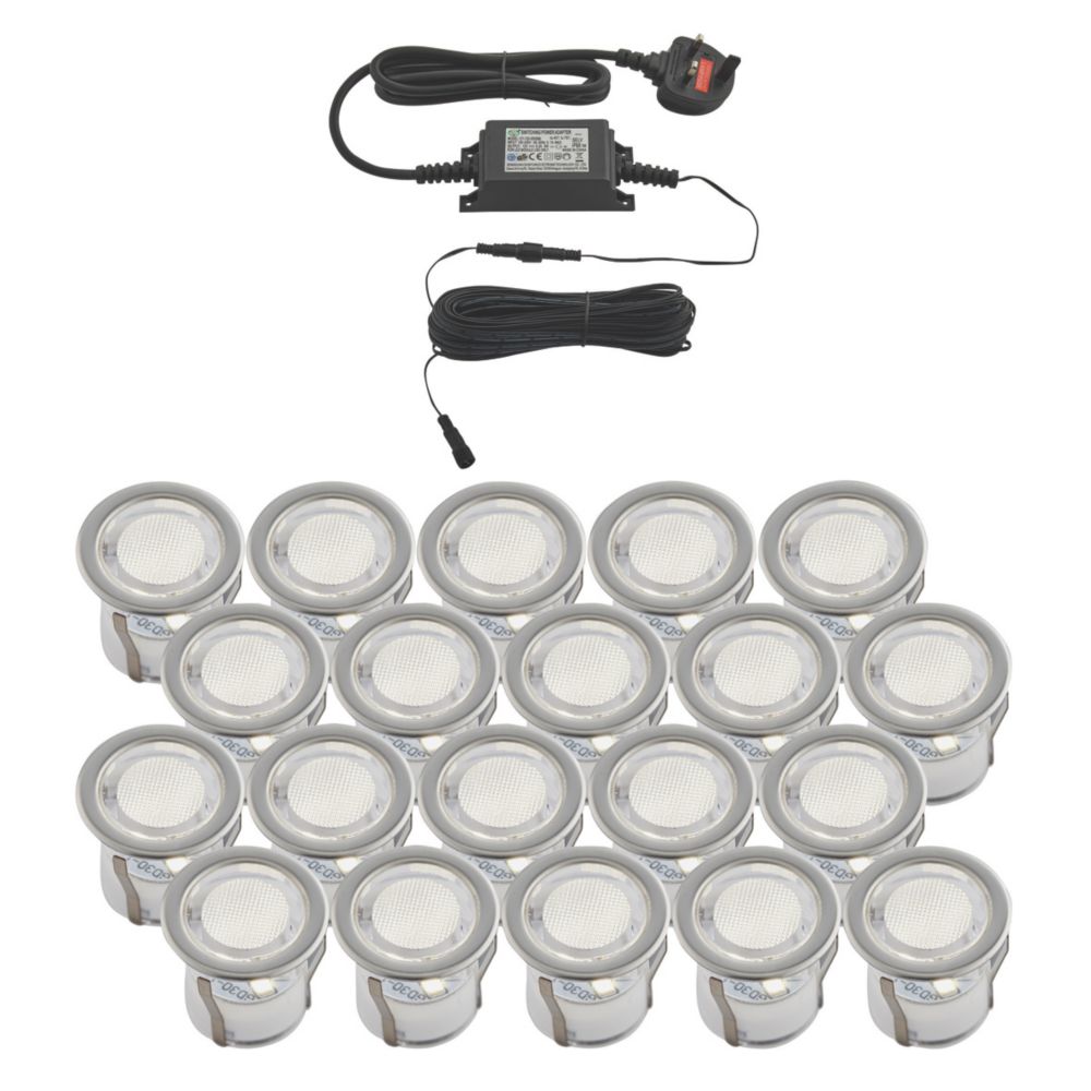 6-Pack of DLA01 Low Voltage Deck Lights  Outdoor Step Lights – Kings  Outdoor Lighting