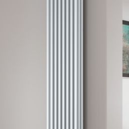 Reina 1500mm x 290mm 2901BTU White Vertical 3 Column Radiator