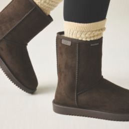 Regatta Risley Size 5 Womens Chocolate  Waterproof Slip-On Non Safety Work Boots