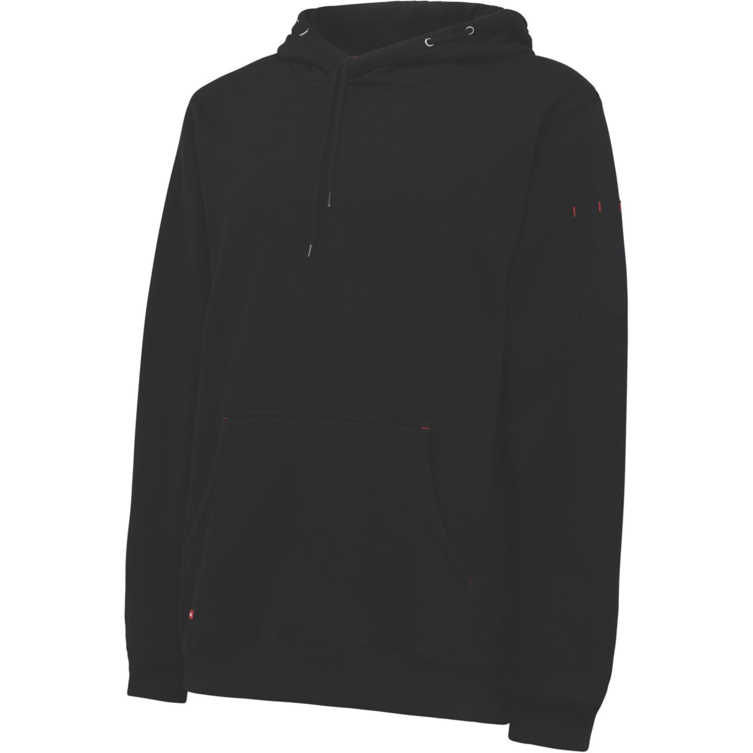 Hard Yakka Brushed Fleece Hoodie Black Medium 38" Chest (884RV)