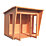 Shire Highclere 7' 6" x 6' (Nominal) Pent Timber Summerhouse