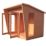 Shire Highclere 7' 6" x 6' (Nominal) Pent Timber Summerhouse