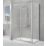 Triton Neo Eight Framed Rectangular Sliding Door Shower Enclosure  Chrome  1200mm x 760mm x 1900mm