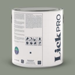 LickPro  2.5Ltr Green 02 Vinyl Matt Emulsion  Paint