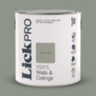 LickPro  2.5Ltr Green 02 Vinyl Matt Emulsion  Paint