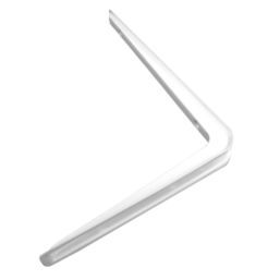 Essentials Cantilever Shelf Brackets White 320mm x 220mm 20 Pack