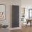 Azur Eclipse 1800mm x 600mm 4178BTU Anthracite Vertical Designer Radiator