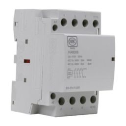 MK Sentry HA8006 63A 3-Pole 3-Phase to Single-Phase Contactor NO 11kW