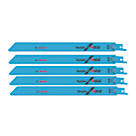 Bosch  S 1122 EF Flexible  Metal Reciprocating Saw Blades 225mm 5 Pack