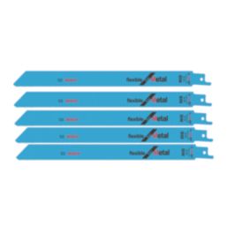 Bosch  S 1122 EF Flexible  Metal Reciprocating Saw Blades 225mm 5 Pack
