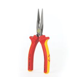 C.K  VDE Long Nose Pliers 7" (175mm)