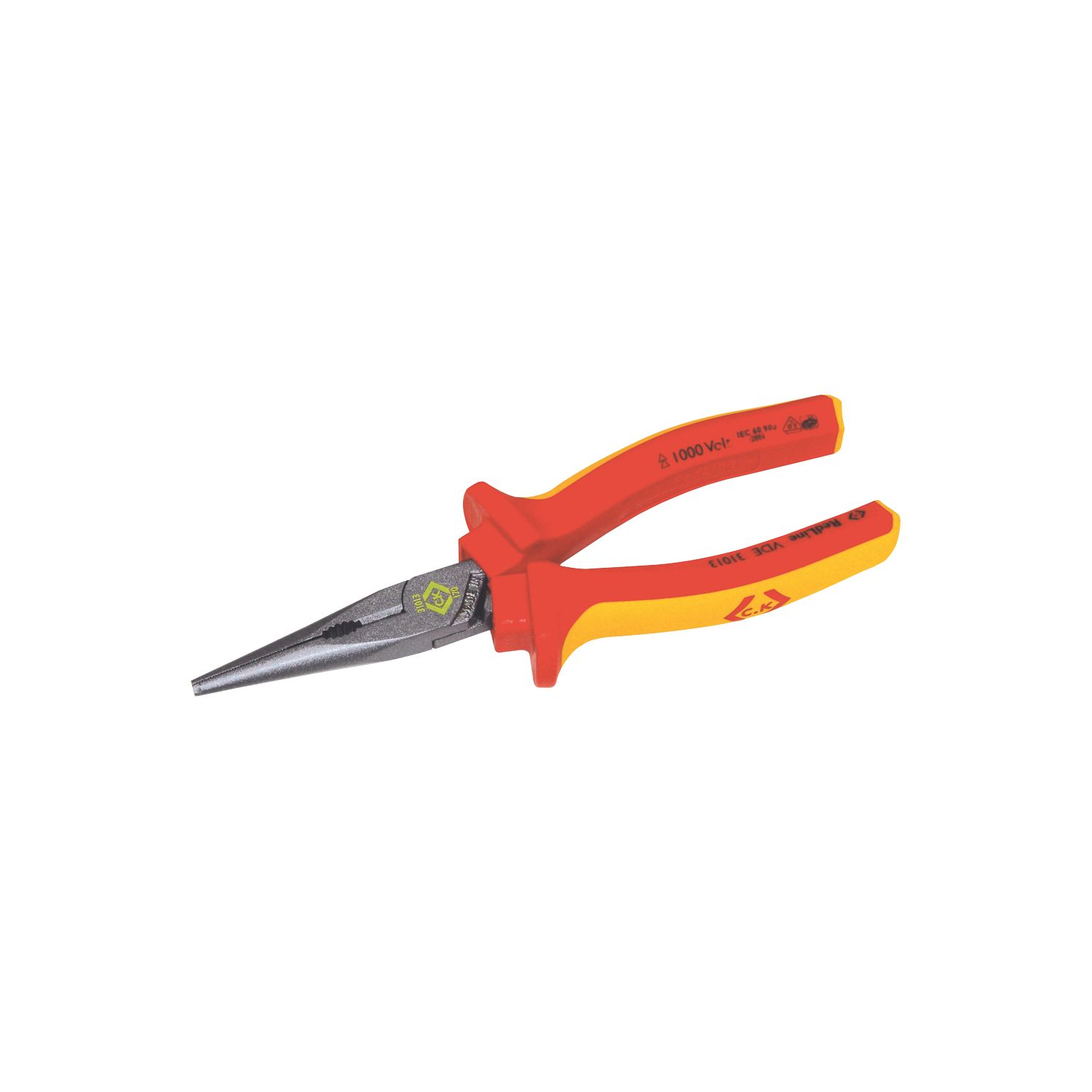 C.K VDE Long Nose Pliers 7" (175mm) (88558)