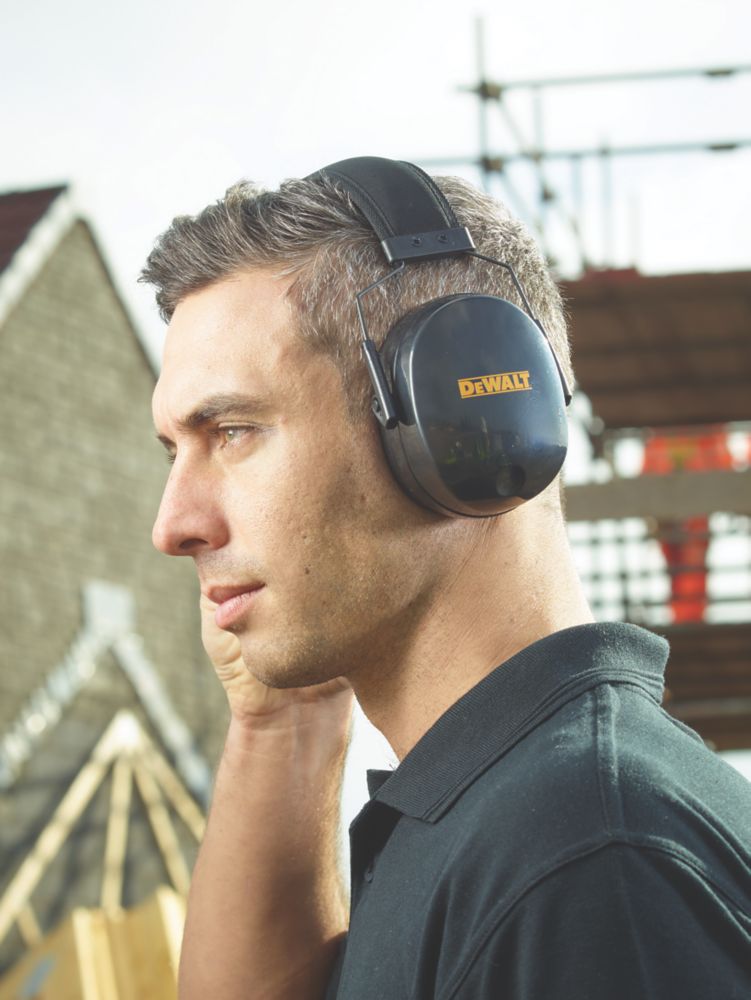 DeWalt Premium Ear Defenders 27dB SNR Screwfix