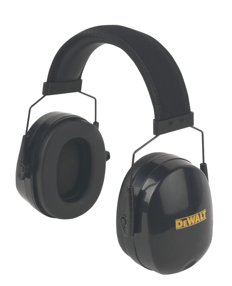 DeWalt Premium Ear Defenders 27dB SNR Screwfix