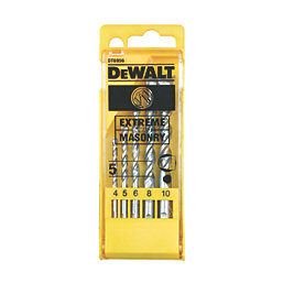 DeWalt Extreme 2 Hex Shank Masonry Drill Bit Set 5 Pieces