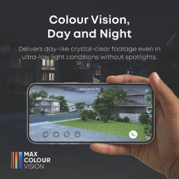 Eufy S3 Pro Rechargeable Battery-Operated White Wireless 4K Indoor & Outdoor Cylinder Camera with PIR