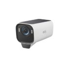Eufy S3 Pro Rechargeable Battery-Operated White Wireless 4K Indoor & Outdoor Cylinder Camera with PIR