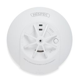 Hispec HSSA/HCO/RF10-PRO  Mains Interlinked Fast Fix Interlinked Multi Sensor Heat & Carbon Monoxide Alarm With Radio Frequency