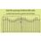 Apollo Whitby Driveway Gates Black 1197mm x 925mm