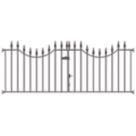 Apollo Whitby Driveway Gates Black 1197mm x 925mm