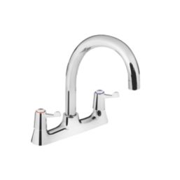Bristan VAL2 DSM C Lever  Deck Mounted Kitchen Sink Mixer Tap Chrome-Plated
