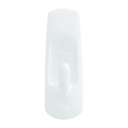 Command White Self-Adhesive Utility Hooks Small 6 Pack - Screwfix