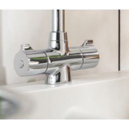 Streame by Abode Crescendo Quad Dual-Lever Mono Mixer Chrome