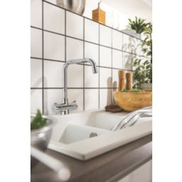 Streame by Abode Crescendo Quad Dual-Lever Mono Mixer Chrome