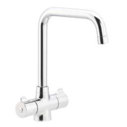 Streame by Abode Crescendo Quad Dual-Lever Mono Mixer Chrome