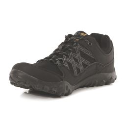 Regatta Edgepoint III Non Safety Shoes Black / Granite Size 9 - Screwfix