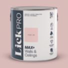 LickPro Max+ 2.5Ltr Pink 05 Matt Emulsion  Paint