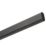 Rail & Tube Solutions Oval Wardrobe Rail Matt Black 1828mm x 15mm