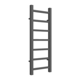 Reina 800mm x 300mm 663BTU Anthracite Flat Designer Towel Radiator