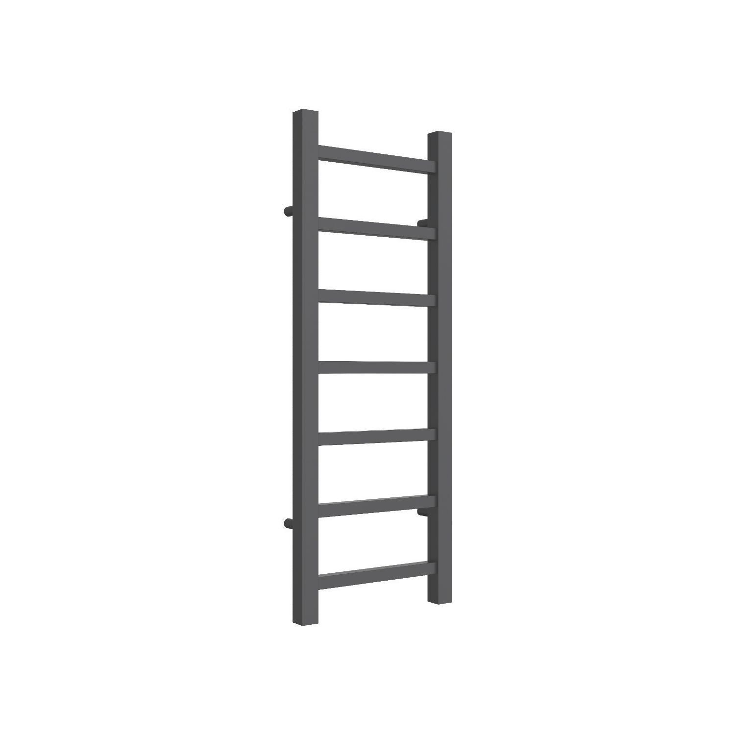 Reina 800mm x 300mm 663BTU Anthracite Flat Designer Towel Radiator (885LH)