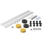 Square Shower Tray Plinth & Leg Set White