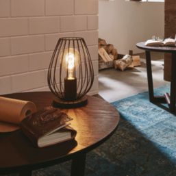 Eglo Newtown Table Lamp Black