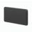 MK Contoura 2-Gang Blanking Plate Black