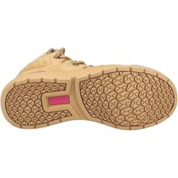 Hard Yakka W 3056 Size 7 Womens Wheat Water-Resistant  Safety Boots