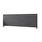 Ximax Oceanus 595mm x 1800mm 3894BTU Anthracite Horizontal Designer Radiator