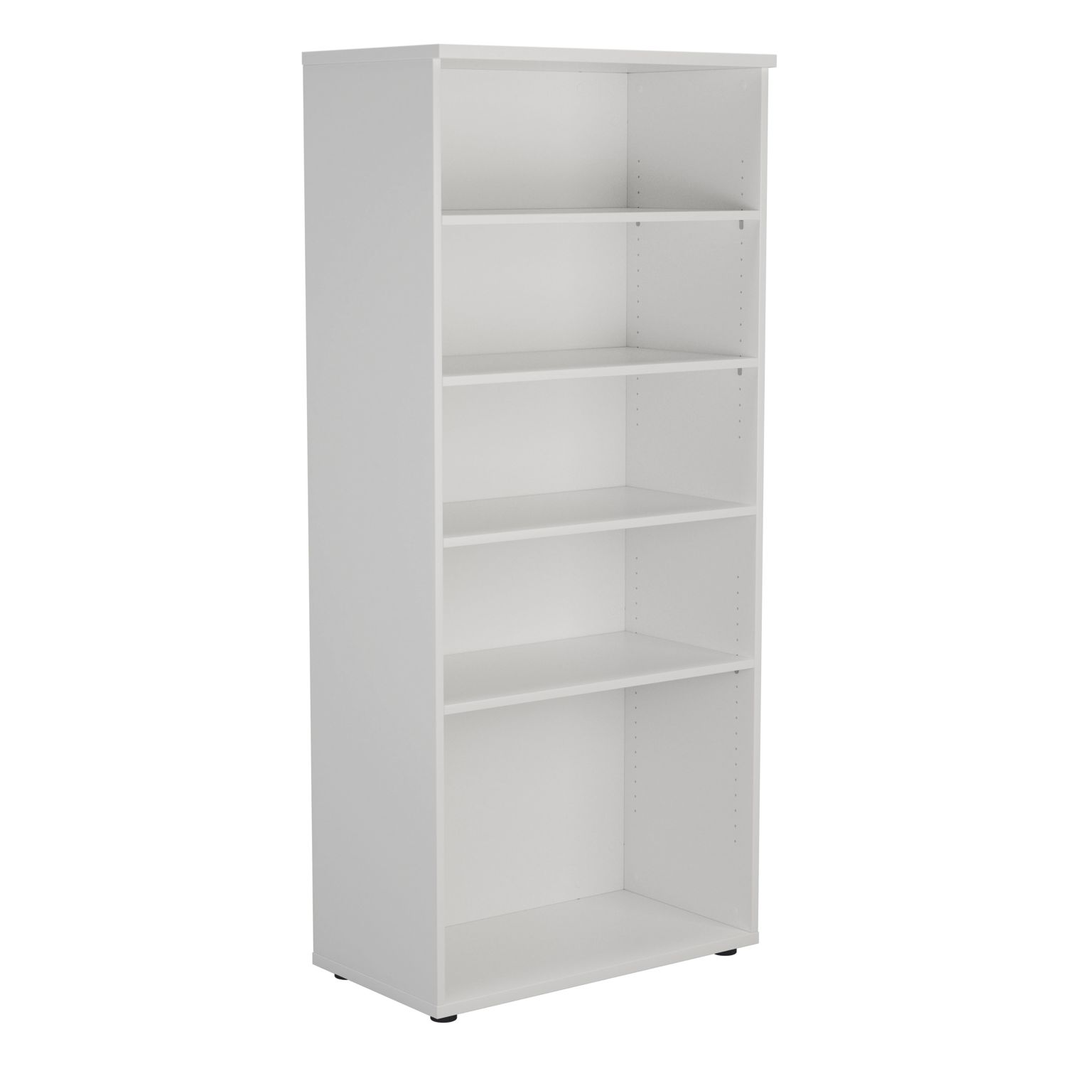 TC Group 4-Shelf Bookcase White 800mm x 1800mm (885TT)