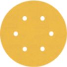 Bosch Expert C470  240 Grit 6-Hole Punched Multi-Material Sanding Discs 150mm 5 Pack