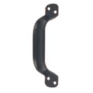 GateMate  Classic Pressed Steel Handle Black Powder-Coated