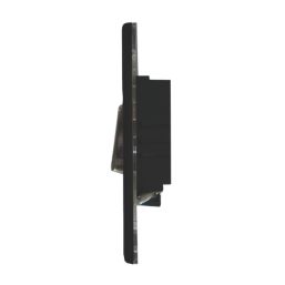 Varilight  10AX 2-Gang 2-Way Light Switch  Jet Black