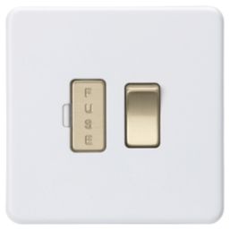 Knightsbridge  13A Switched Fused Spur  Matt White