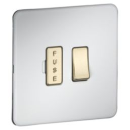 Knightsbridge  13A Switched Fused Spur  Matt White